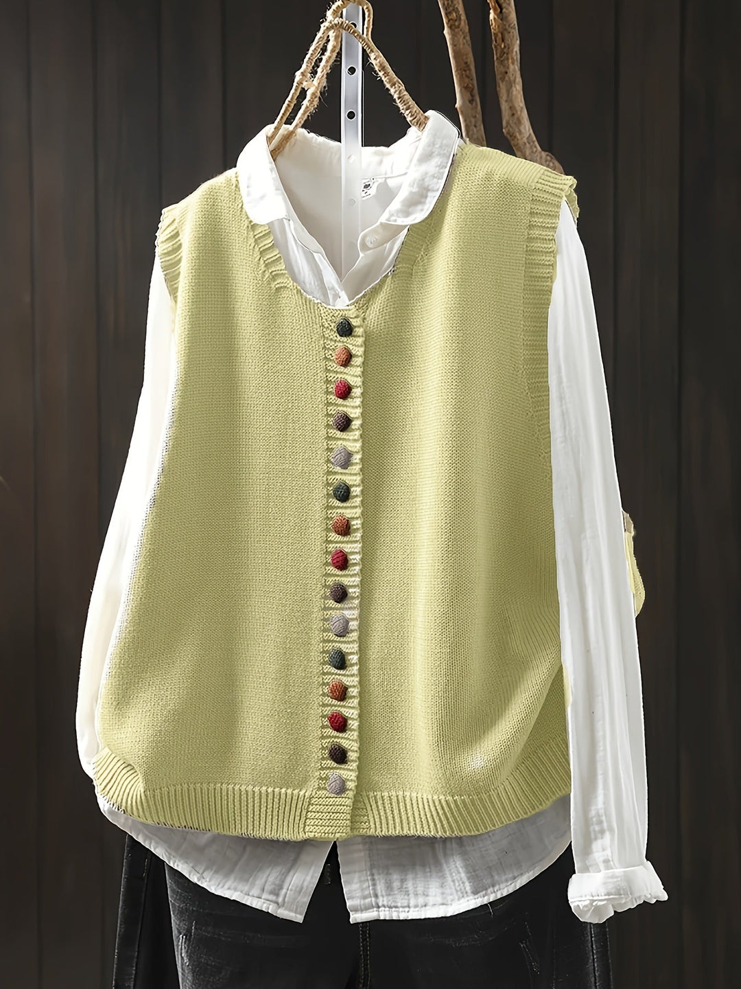 Gaelle - Stylish Casual Knitted Vest
