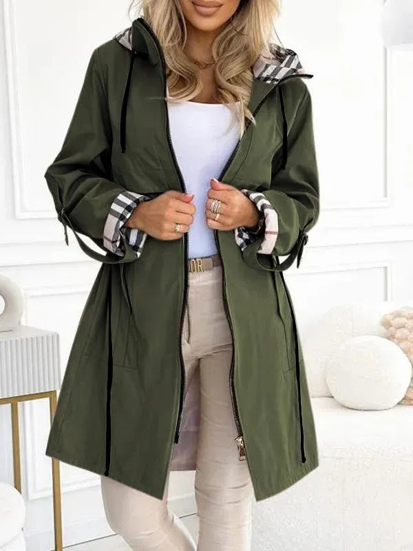 Cecily - Elegant Casual Hooded Coat