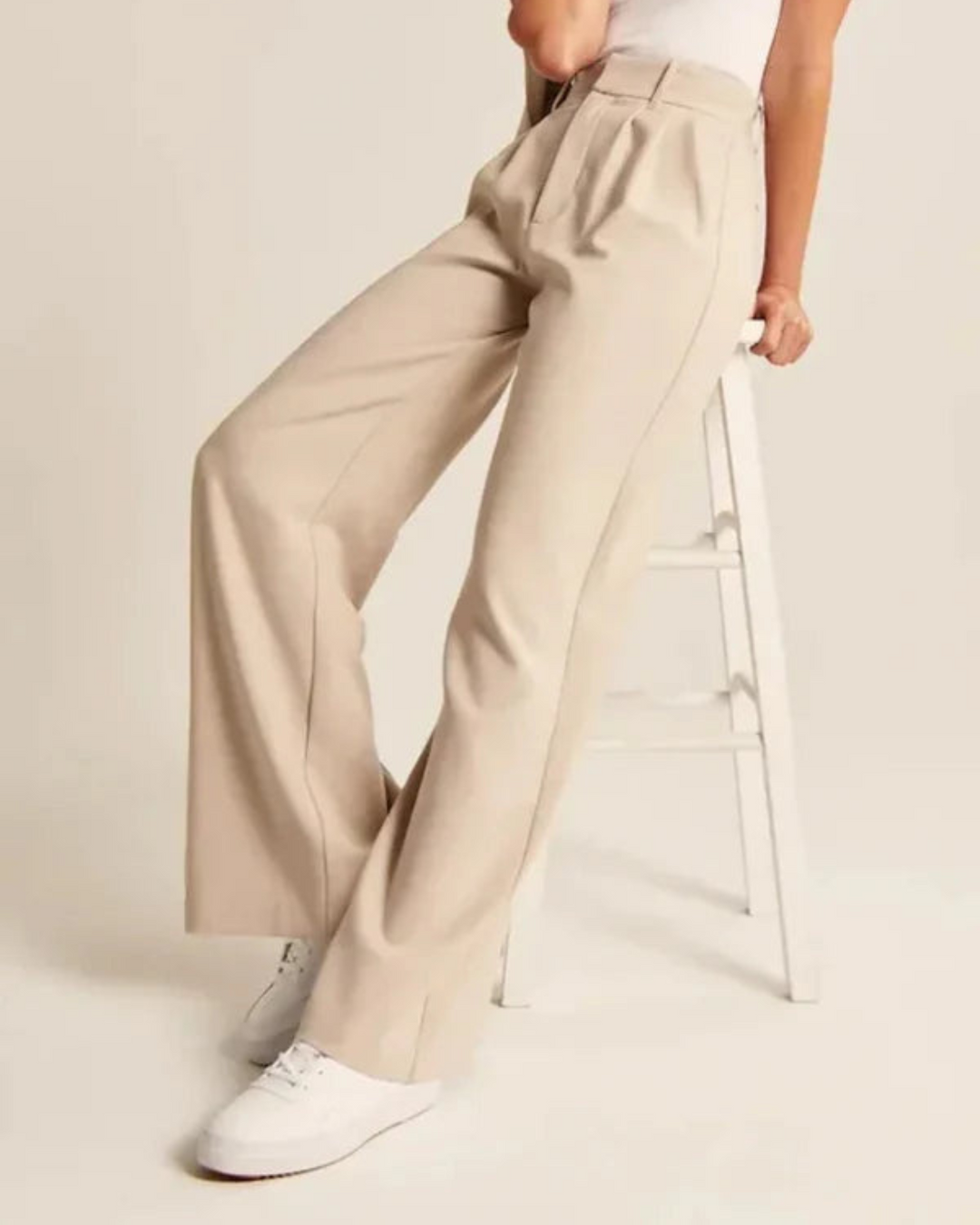 Alexine - Elegant Casual Trousers