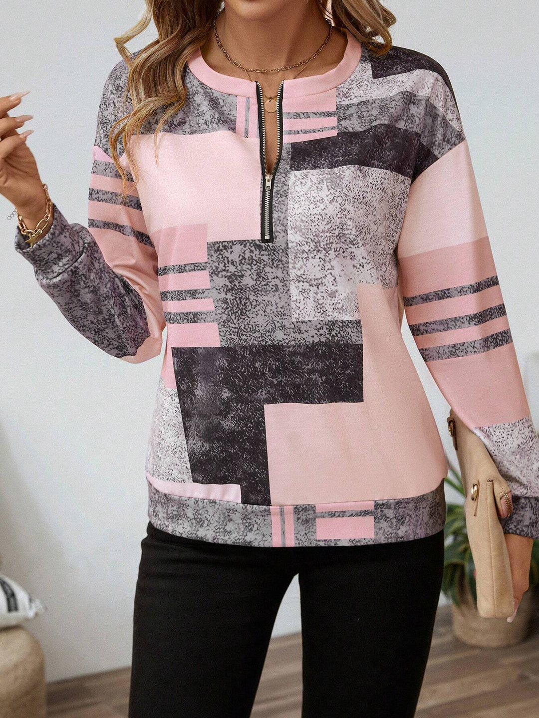 Justina - Elegant Casual Sweatshirt