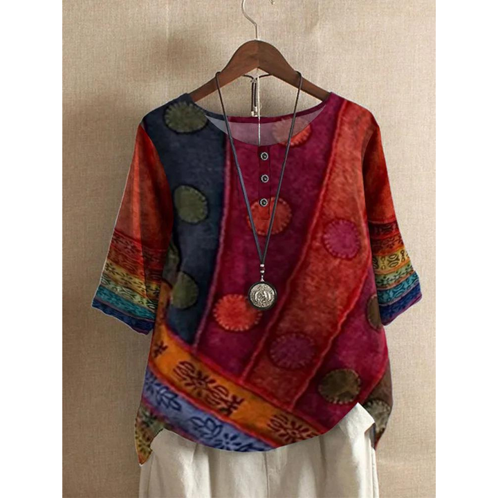 Taelyn - Elegant Casual Bohemian Blouse