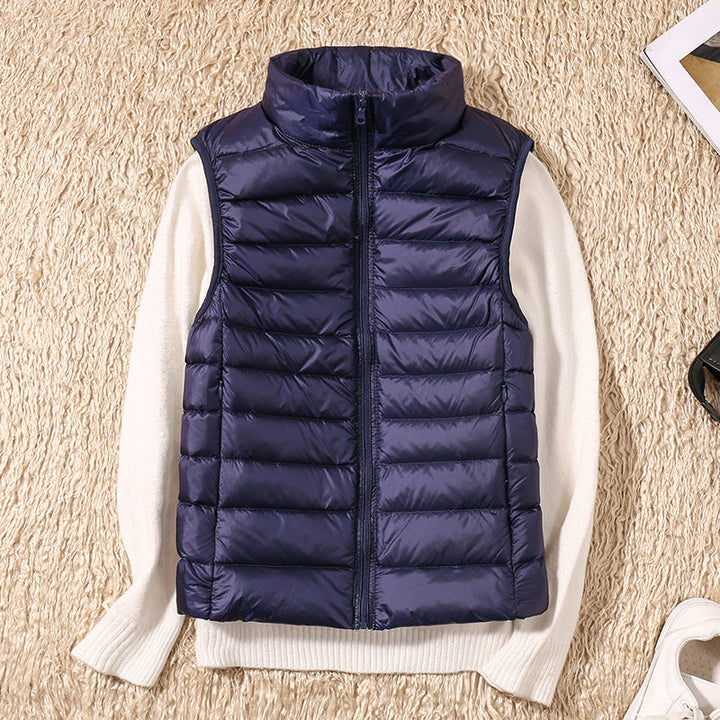Ambrie - Elegant Casual Puffer Vest