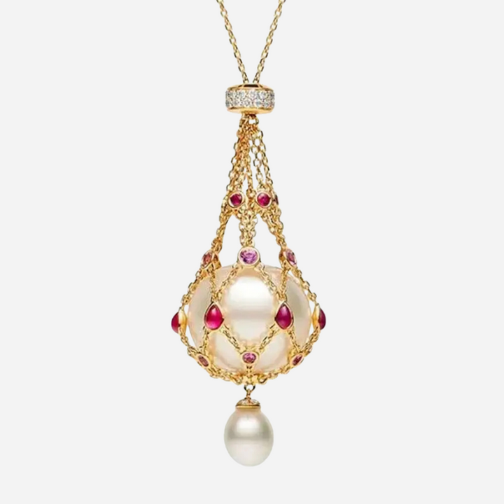 Sariel - Teardrop Pendant Necklace