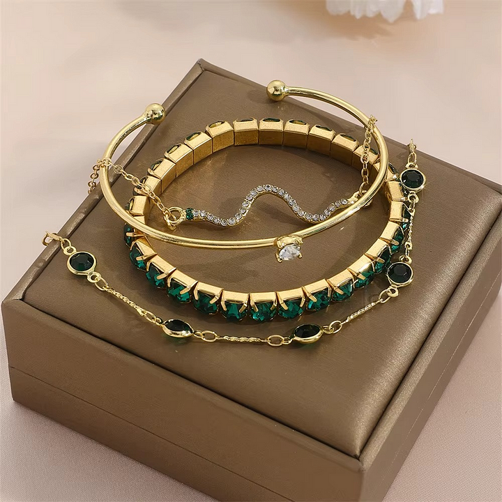 Iridessa - Layered Bracelet Set