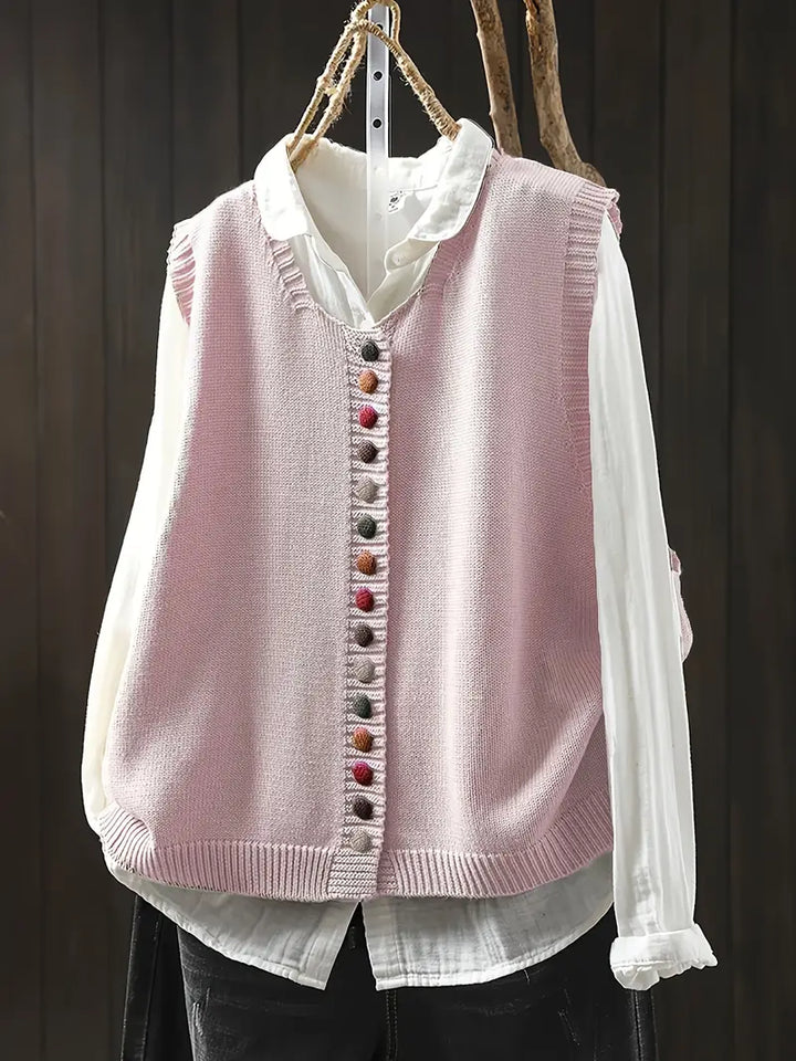 Gaelle - Stylish Casual Knitted Vest