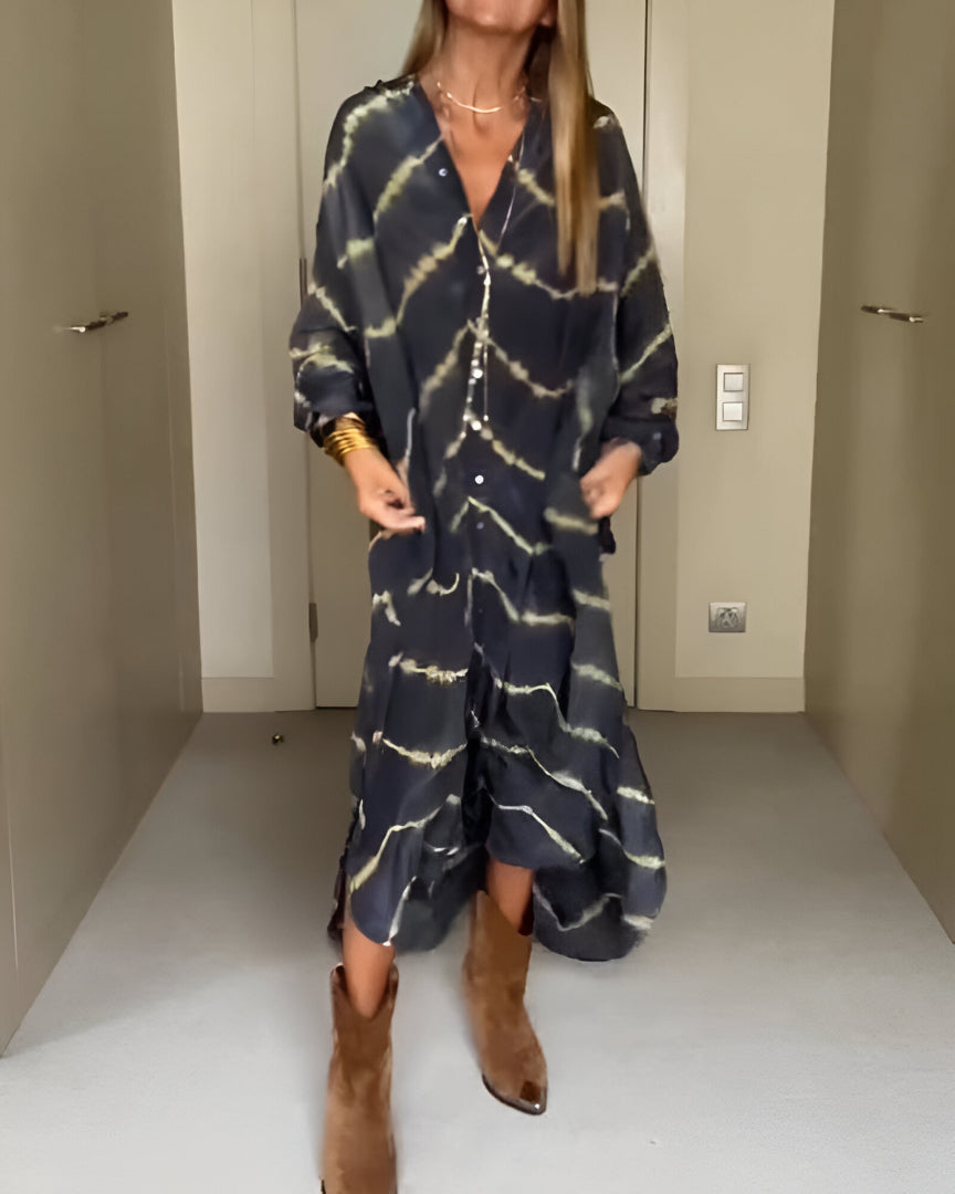 Asteria - Stylish Casual Maxi Dress