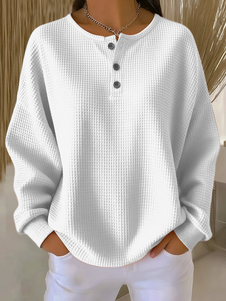 Iravina - Stylish Casual Henley Top