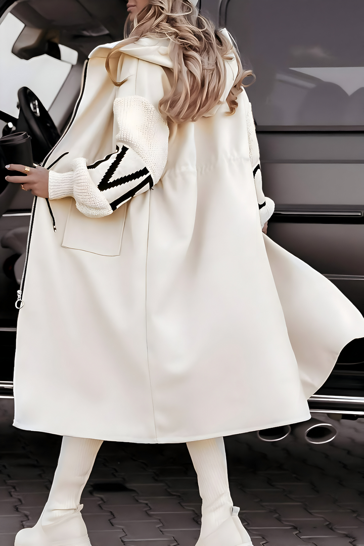 Brigitte - Stylish Hooded Coat