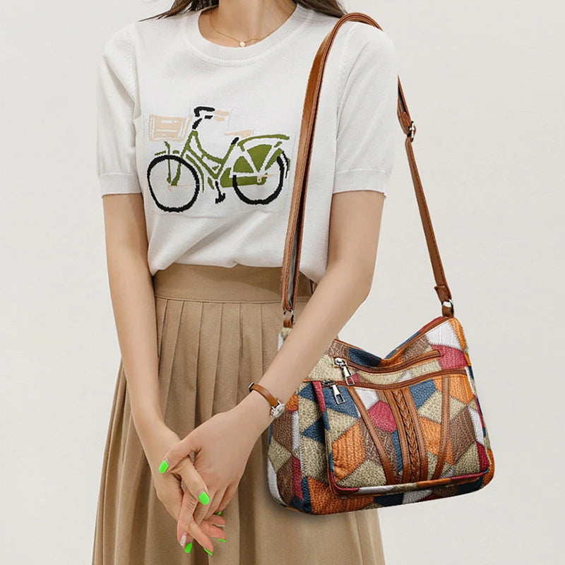 Hilary - Geometric Shoulder Bag