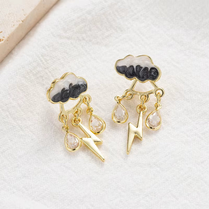 Virginia - Raindrop Pendant Earrings