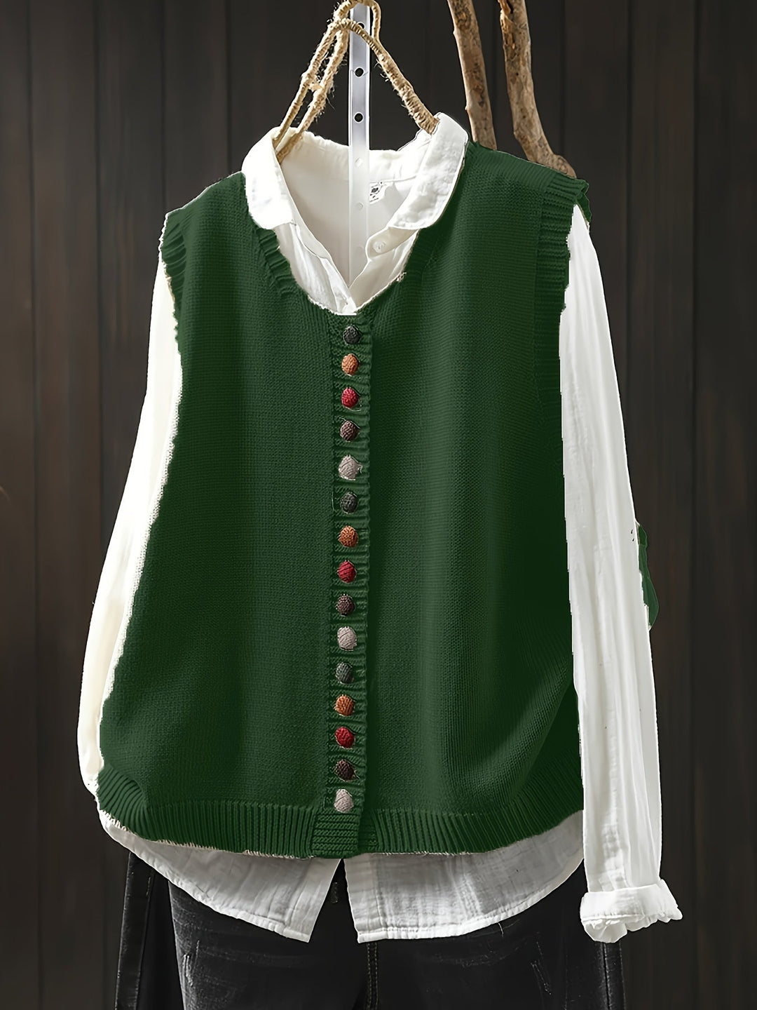 Gaelle - Stylish Casual Knitted Vest