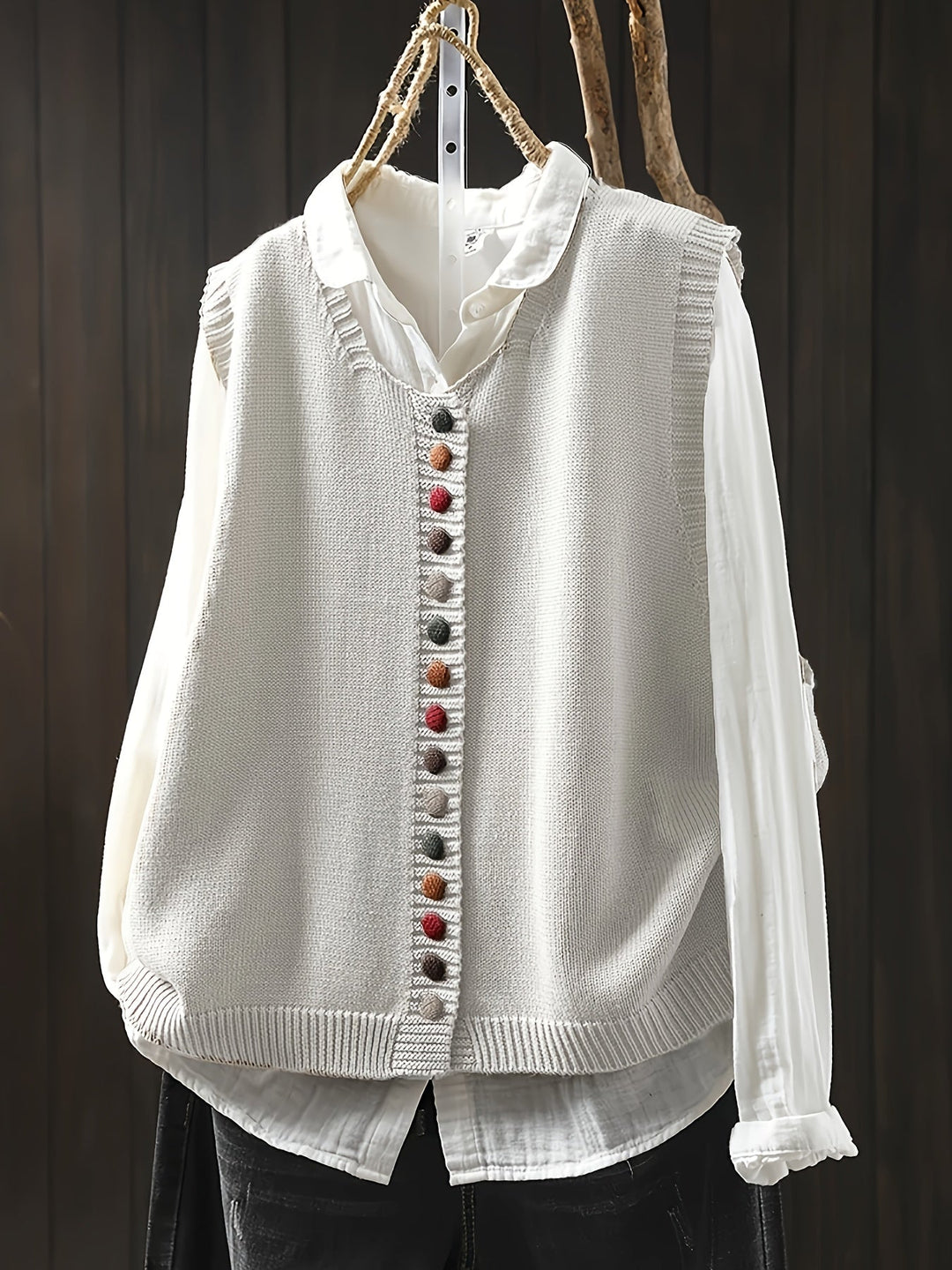 Gaelle - Stylish Casual Knitted Vest