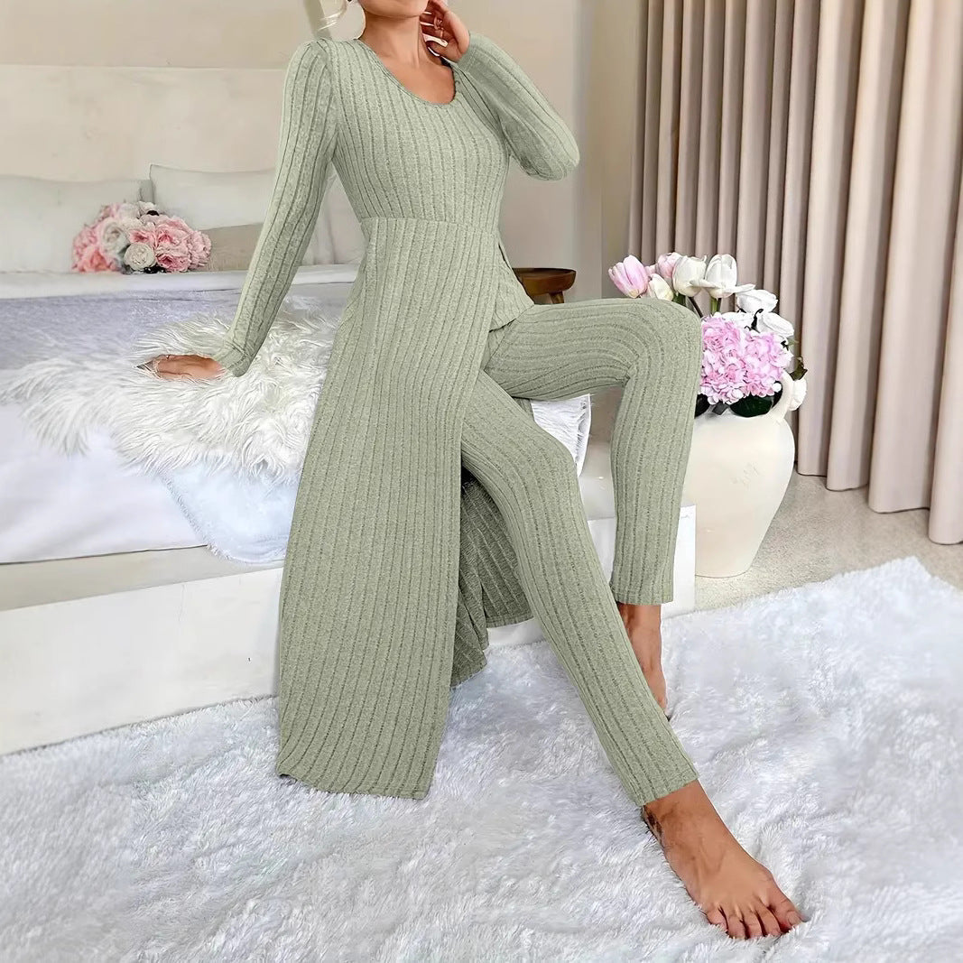 Delfina - Stylish Casual Two Piece Set