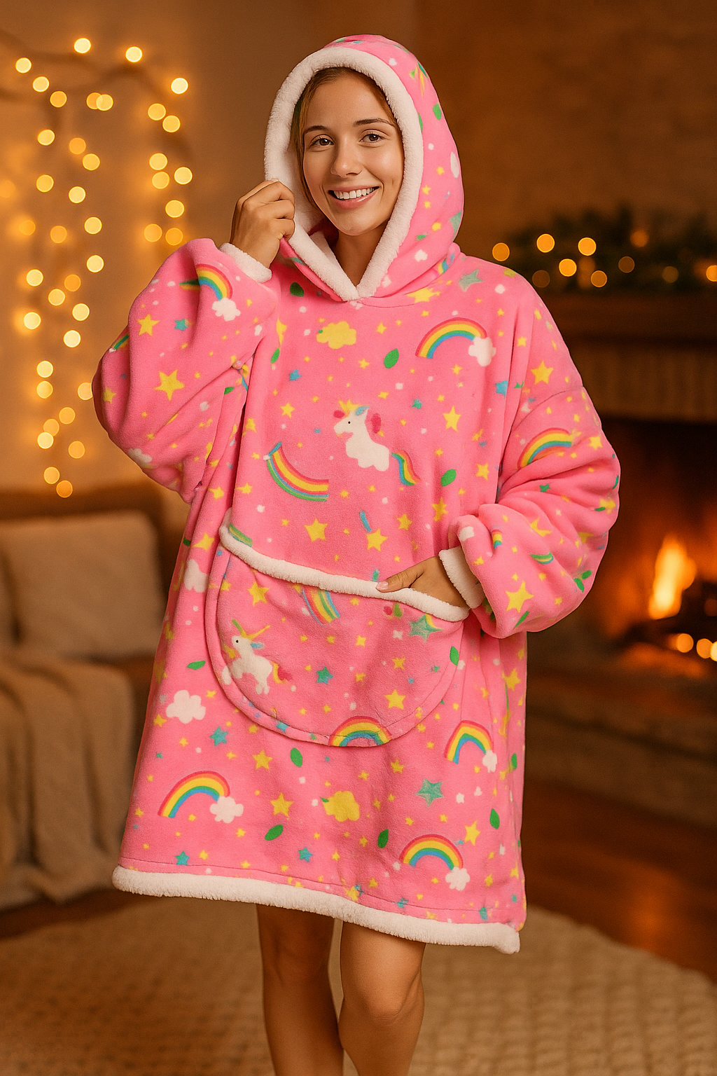 Kalira - Stylish Hooded Blanket