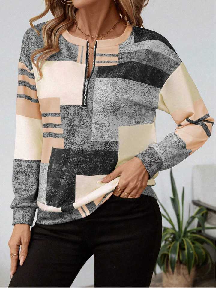 Justina - Elegant Casual Sweatshirt