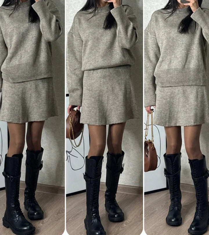 Brenessa - Elegant Casual Two Piece Set