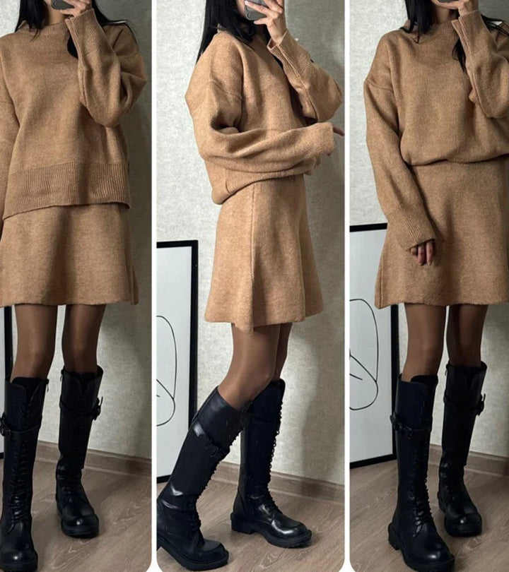 Brenessa - Elegant Casual Two Piece Set