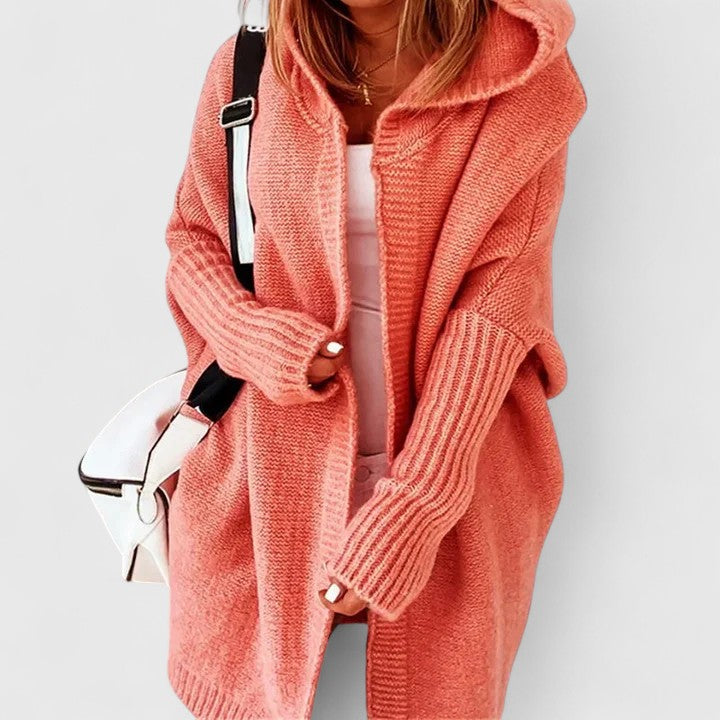 Jacqueline - Stylish Casual Hooded Cardigan