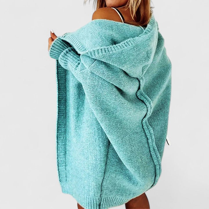 Jacqueline - Stylish Casual Hooded Cardigan