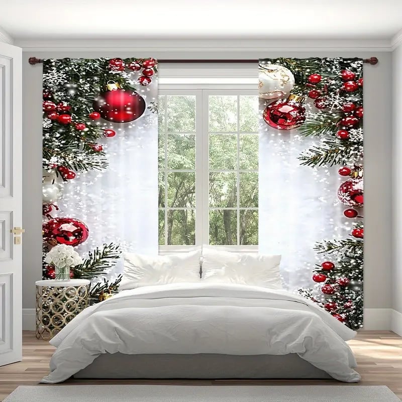 Florisia - Christmas Style Curtains