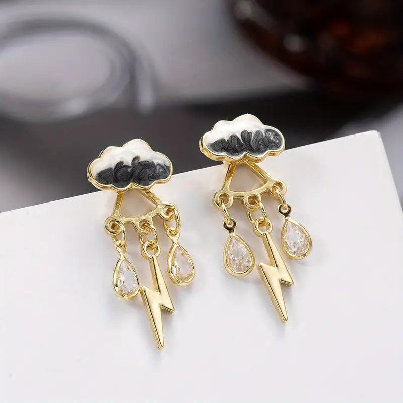 Virginia - Raindrop Pendant Earrings
