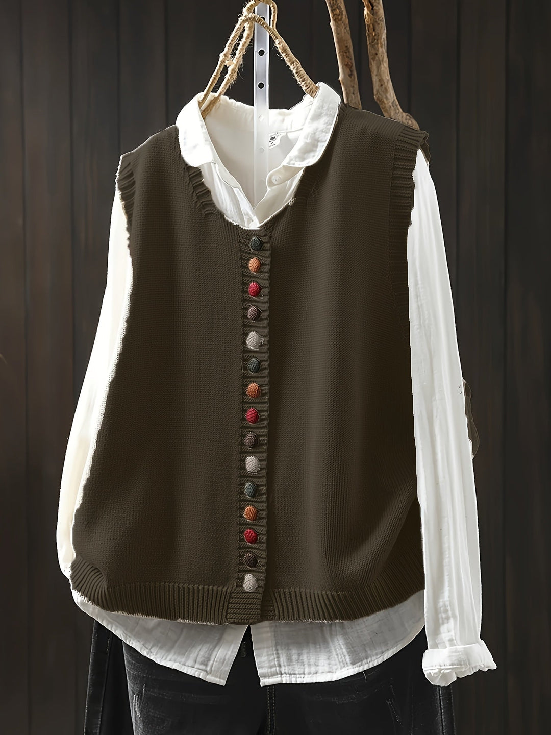 Gaelle - Stylish Casual Knitted Vest