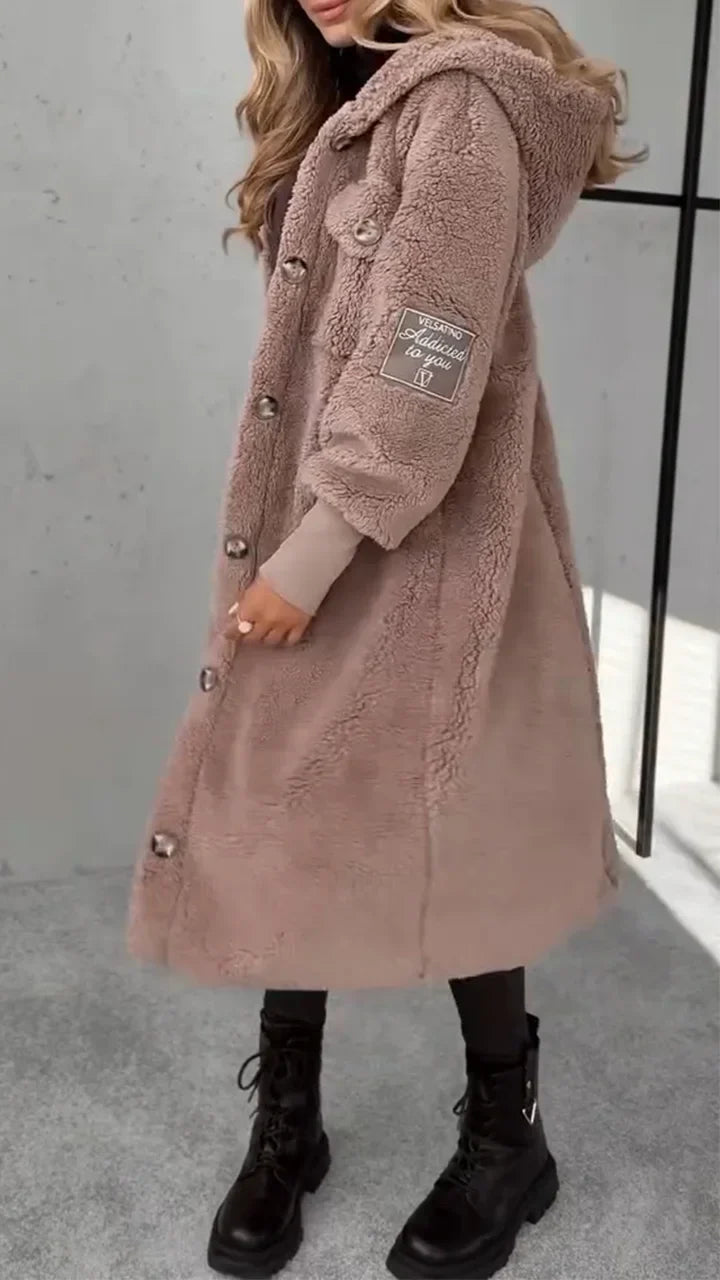 Arvessa - Stylish Casual Hooded Coat