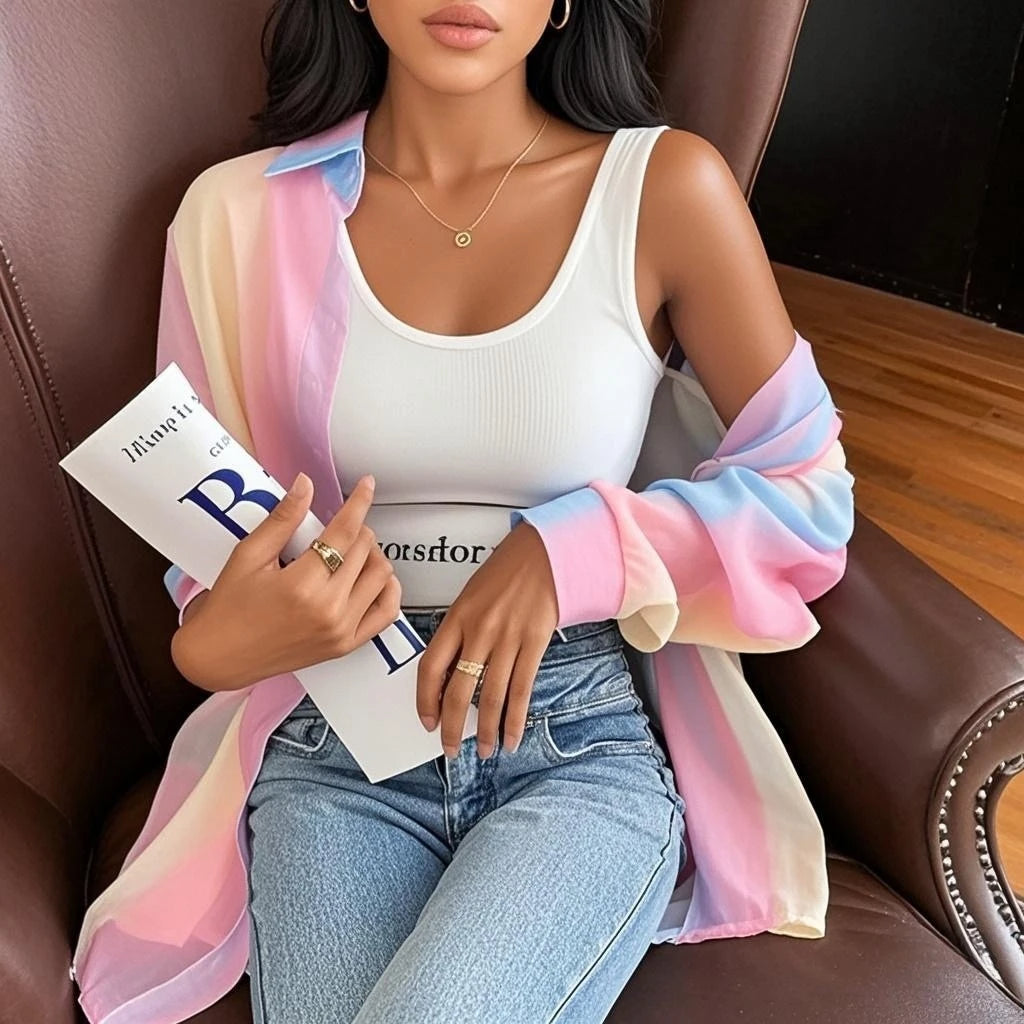 Eudoxia - Stylish Casual Blouse