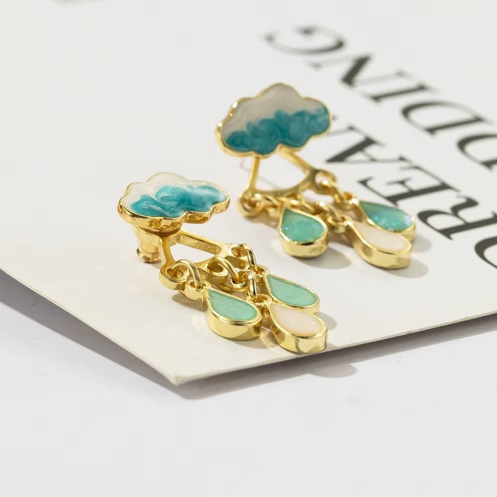 Virginia - Raindrop Pendant Earrings