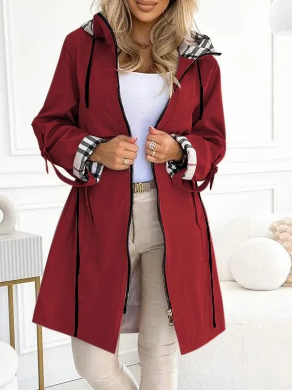 Cecily - Elegant Casual Hooded Coat
