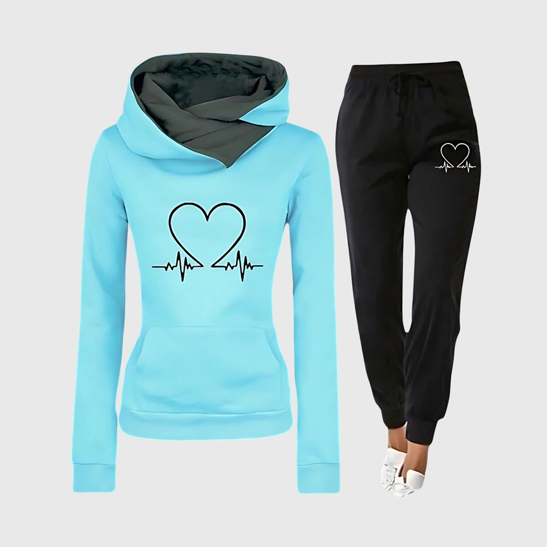 Aeliana - Stylish Casual Tracksuit Set