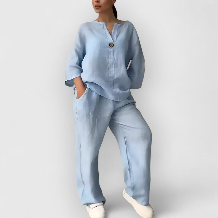 Leona - Elegant Casual Two Piece Set