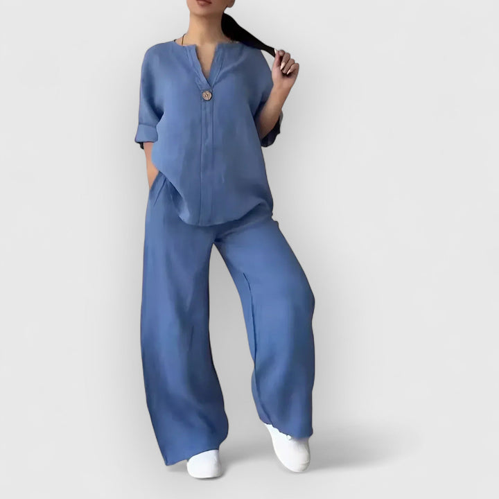 Leona - Elegant Casual Two Piece Set