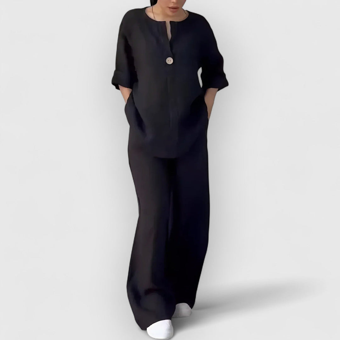 Leona - Elegant Casual Two Piece Set