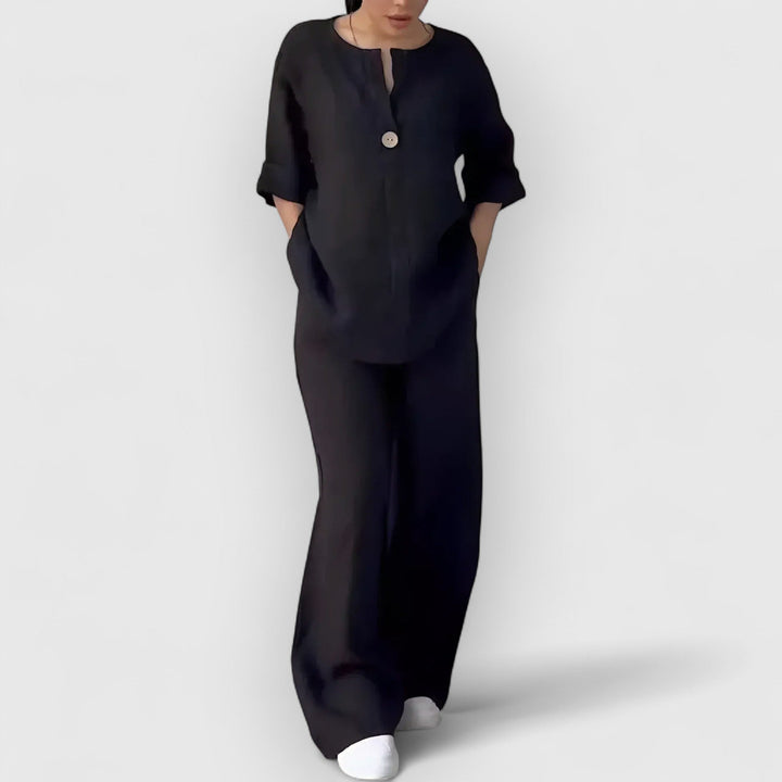 Leona - Elegant Casual Two Piece Set