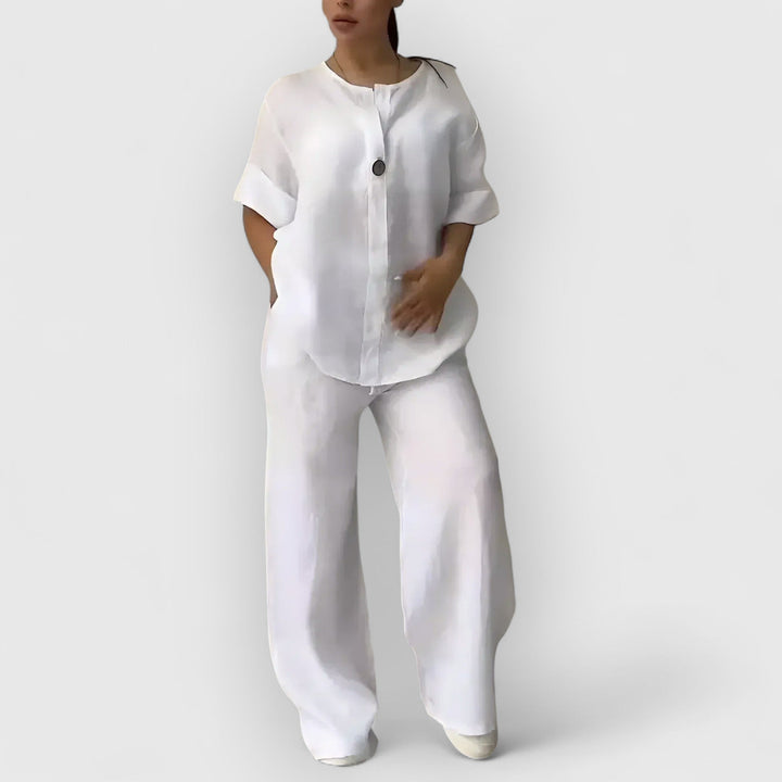 Leona - Elegant Casual Two Piece Set