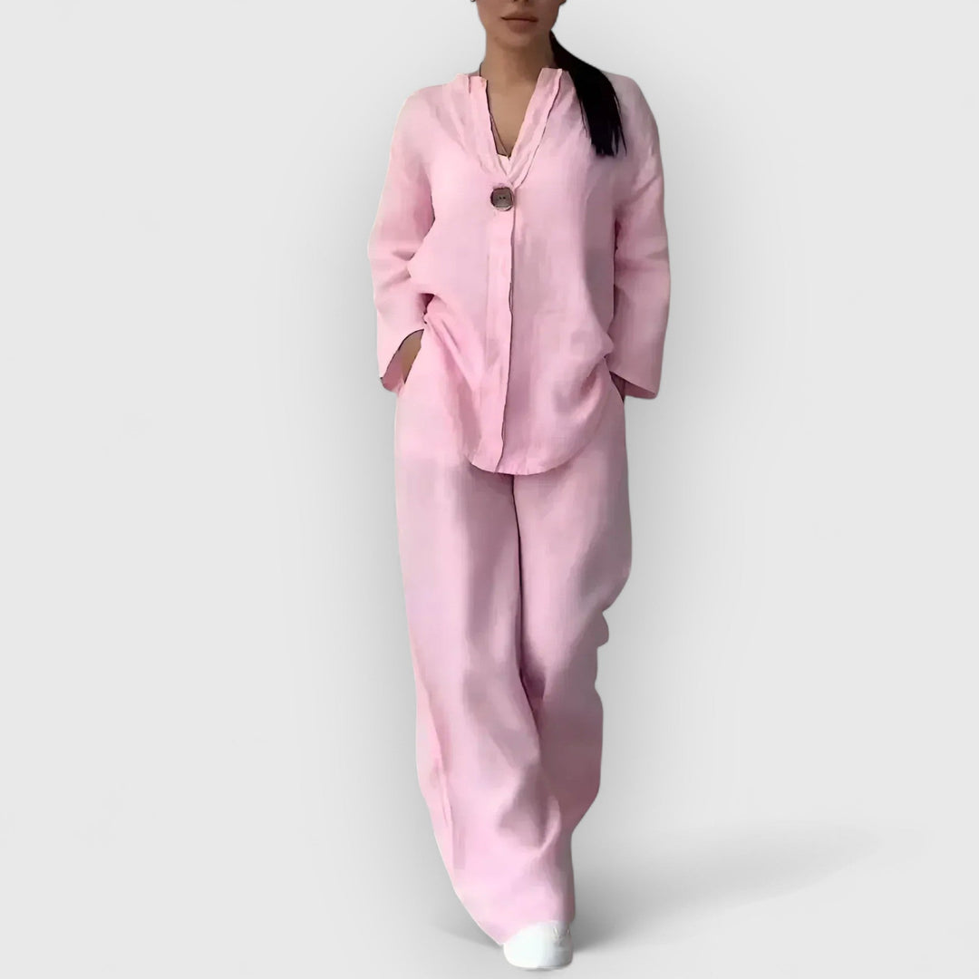 Leona - Elegant Casual Two Piece Set