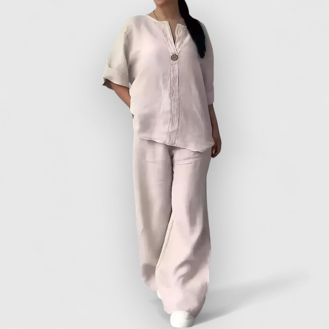 Leona - Elegant Casual Two Piece Set