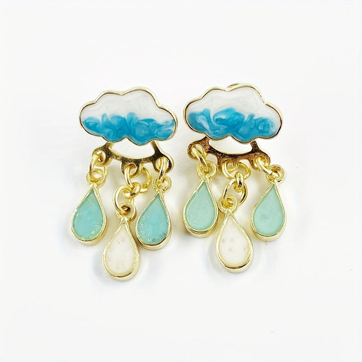 Virginia - Raindrop Pendant Earrings
