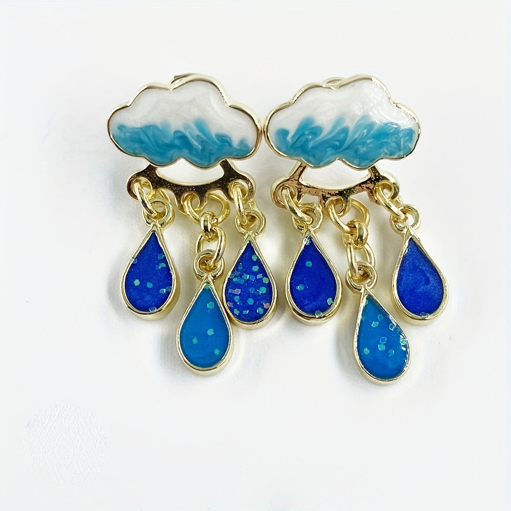 Virginia - Raindrop Pendant Earrings