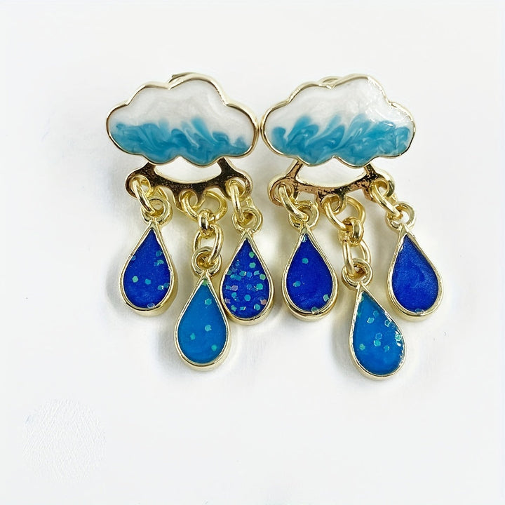 Virginia - Raindrop Pendant Earrings