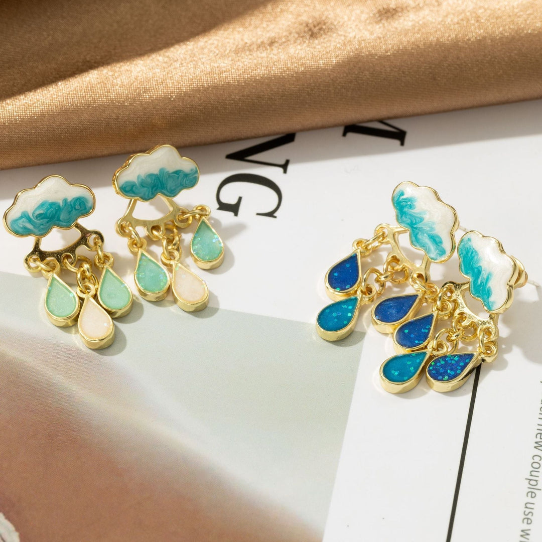 Virginia - Raindrop Pendant Earrings