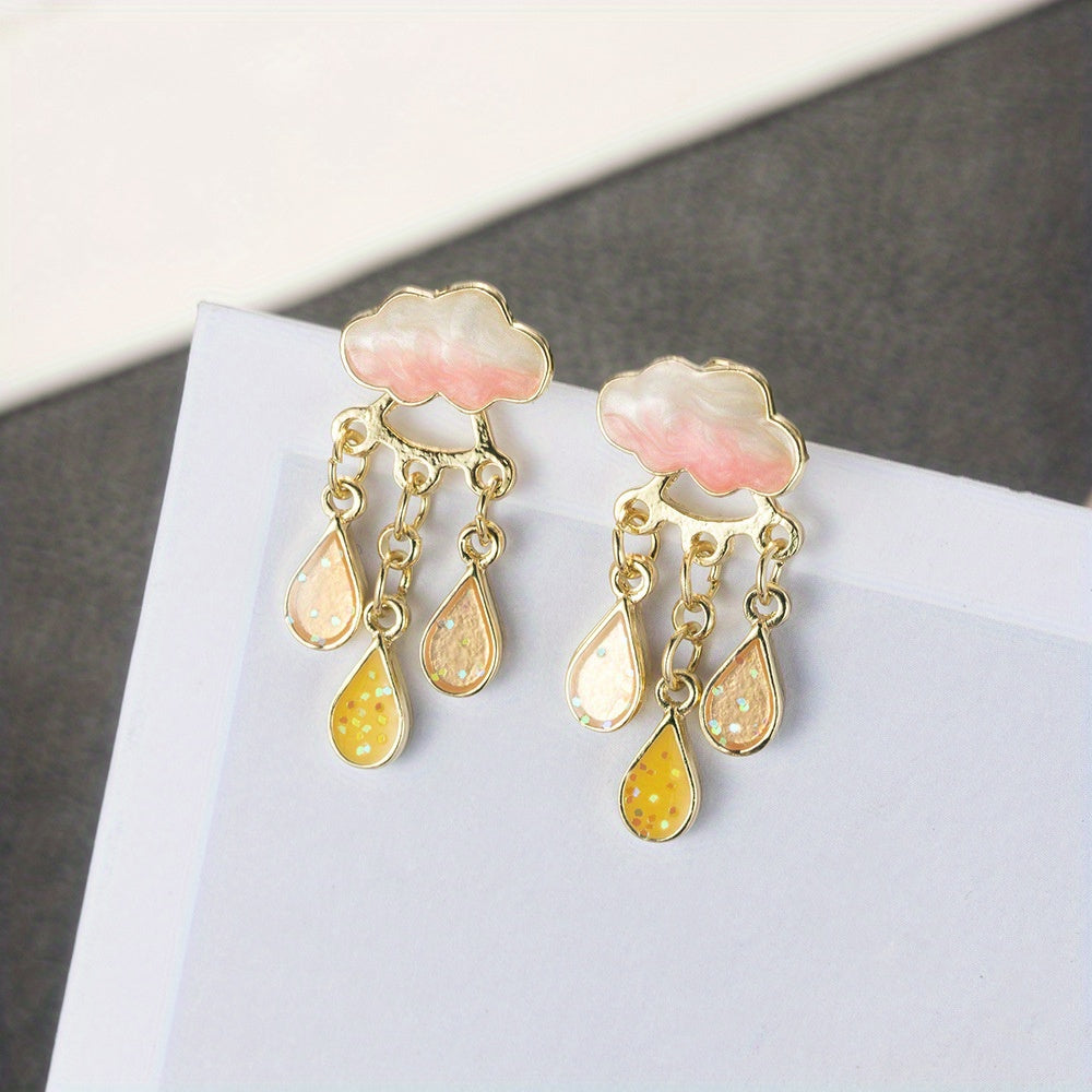 Virginia - Raindrop Pendant Earrings