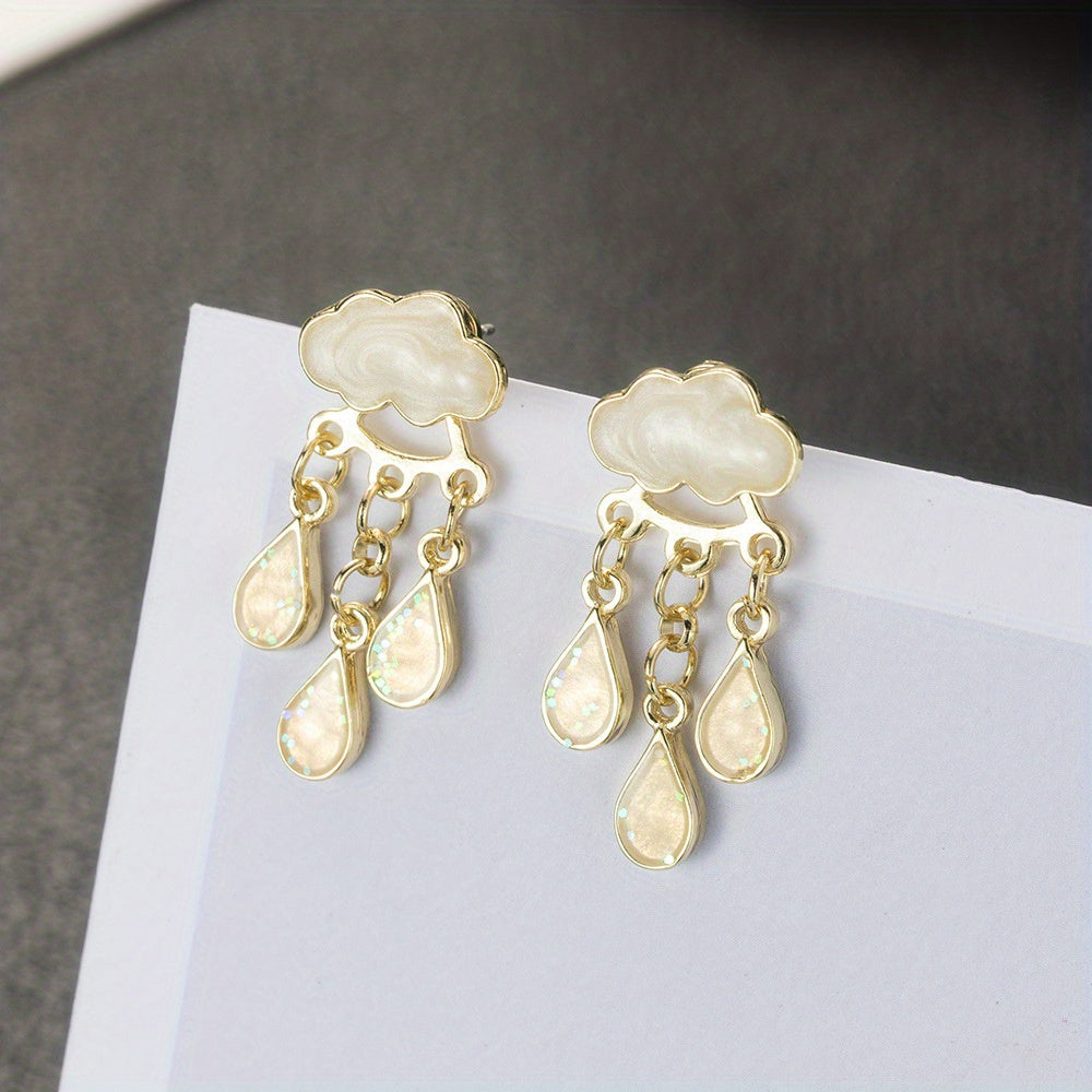 Virginia - Raindrop Pendant Earrings