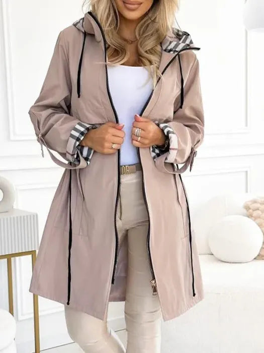 Cecily - Elegant Casual Hooded Coat
