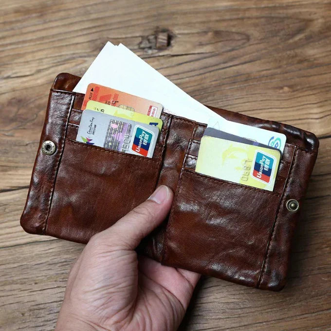 Marcellus - Vintage Zipper Wallet