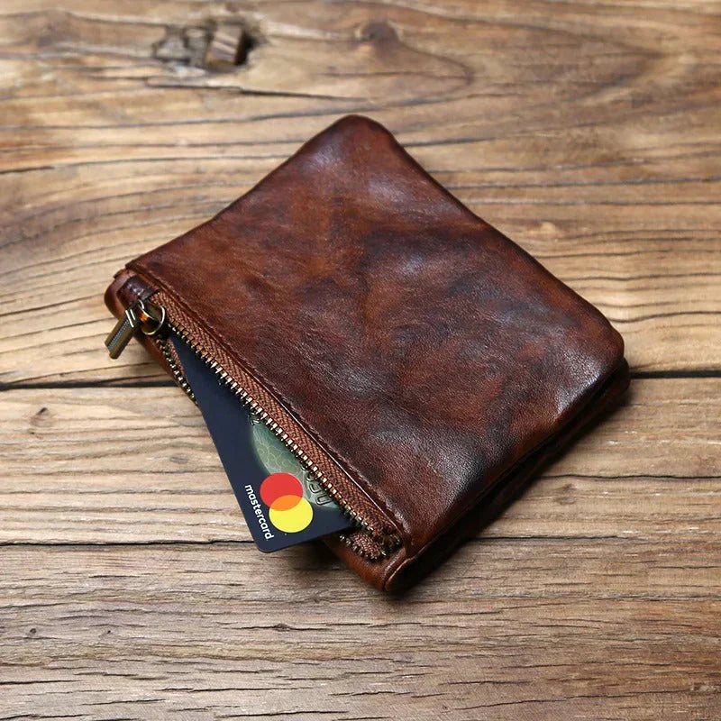 Marcellus - Vintage Zipper Wallet